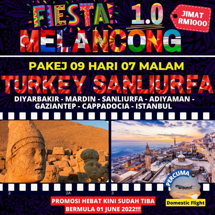 09 DAYS 07 NIGHTS TURKEY ŞANLIURFA CITY TOUR